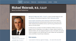 Desktop Screenshot of michaelweinraubmd.com